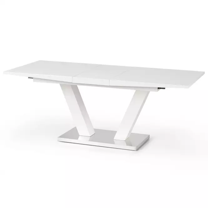 Asztal Vision 160/200 Mdf/Acél – Fehér,2