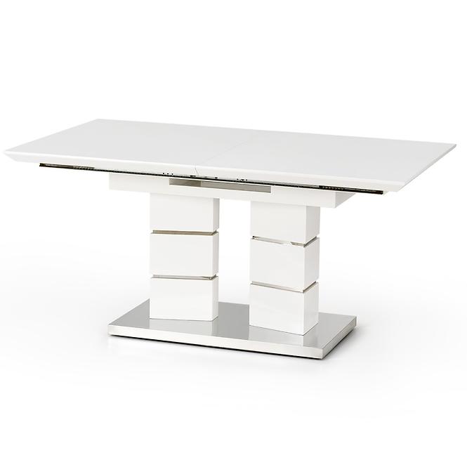 Asztal Lord 160/200 Mdf/Acél – Fehér