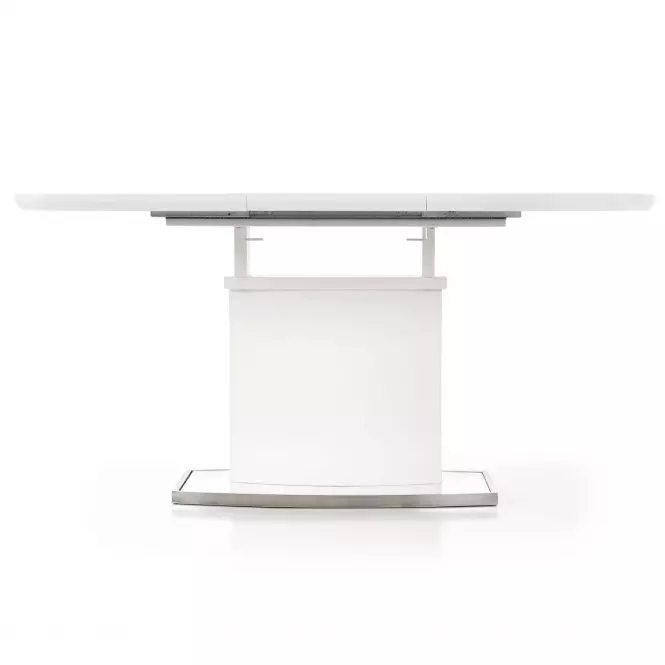 Kinyitható asztalok  Federico 120/160x120cm Mdf/Acél – Fehér