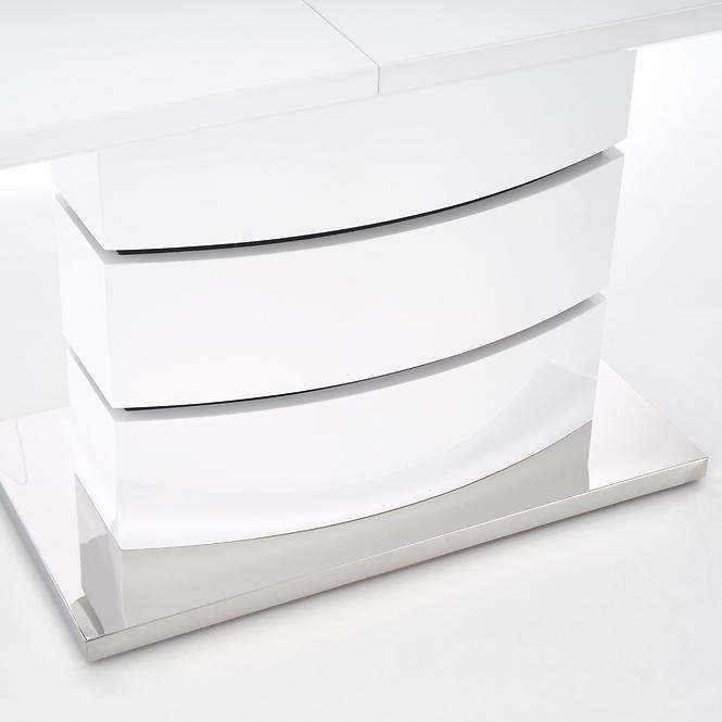 Asztal Nobel 160/200 Mdf/Acél – Fehér