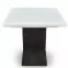 Asztal Mortis 160/200 Mdf – Fehér/Sötét Hamuszürke,4