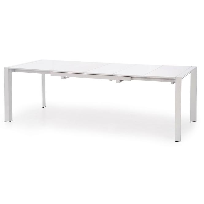 Asztal Stanford Xl 130/250 Mdf/Acél – Fehér,3