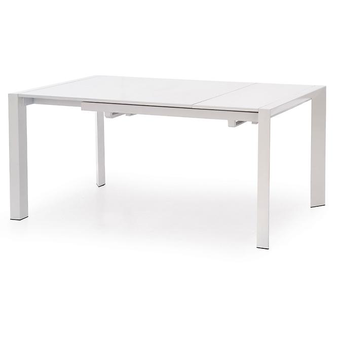 Asztal Stanford Xl 130/250 Mdf/Acél – Fehér