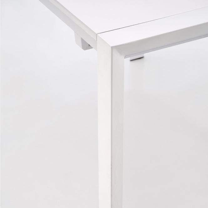 Asztal Stanford Xl 130/250 Mdf/Acél – Fehér,8