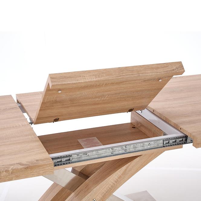 Asztal Sandor 160/220 Mdf/Acél – Sonoma