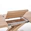 Asztal Sandor 160/220 Mdf/Acél – Sonoma,5