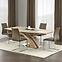 Asztal Sandor 160/220 Mdf/Acél – Sonoma,6
