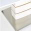 Asztal Toronto 140/180 Mdf/Üveg/Acél – Fehér/Tölgy Aranysárga,8