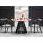 Asztal Miyaki 120 Mdf/Faipari – Tölgy Természetes/Fekete,11