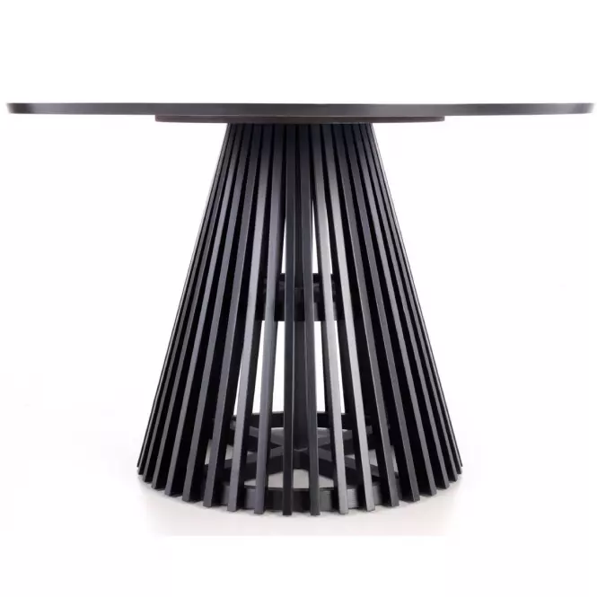 Asztal Miyaki 120 Mdf/Faipari – Tölgy Természetes/Fekete,2
