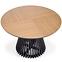 Asztal Miyaki 120 Mdf/Faipari – Tölgy Természetes/Fekete,3