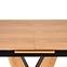 Asztal Umberto 160/200 Mdf/Acél – Tölgy Természetes/Fekete,6