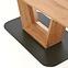 Kinyitható asztalok  Blacky 160/220x90cm Mdf/Acél – Tölgy Aranysárga/Fekete,7