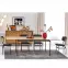 Asztal Smart 170/250 Mdf/Acél – Tölgy Természetes/Fekete,13