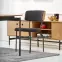 Asztal Smart 170/250 Mdf/Acél – Tölgy Természetes/Fekete,15