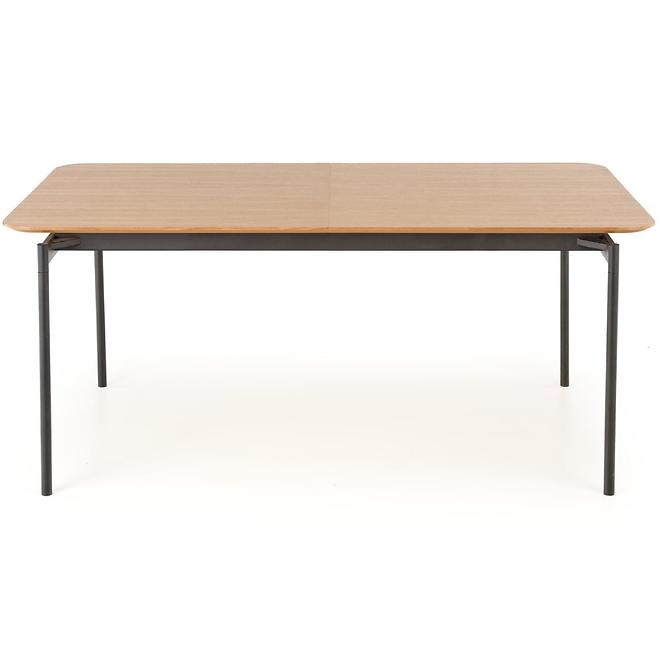Asztal Smart 170/250 Mdf/Acél – Tölgy Természetes/Fekete