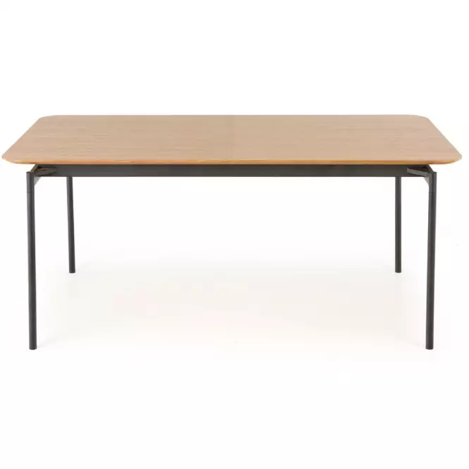 Asztal Smart 170/250 Mdf/Acél – Tölgy Természetes/Fekete,2