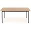 Asztal Smart 170/250 Mdf/Acél – Tölgy Természetes/Fekete,2