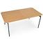 Asztal Smart 170/250 Mdf/Acél – Tölgy Természetes/Fekete,5