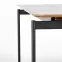 Asztal Smart 170/250 Mdf/Acél – Tölgy Természetes/Fekete,8