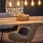 Kinyitható asztalok  Dickson 120/180x80cm Mdf/Faipari – Tölgy Természetes/Fekete,14