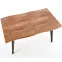 Kinyitható asztalok  Dickson 120/180x80cm Mdf/Faipari – Tölgy Természetes/Fekete,4