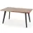 Kinyitható asztalok  Dickson 150/210x90cm Mdf/Faipari – Tölgy Természetes/Fekete
