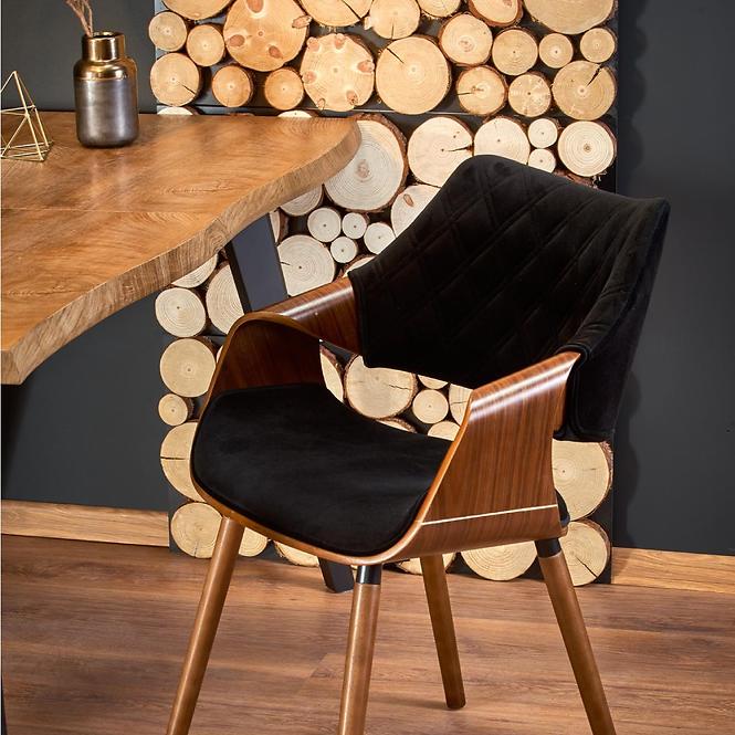 Kinyitható asztalok  Dickson 150/210x90cm Mdf/Faipari – Tölgy Természetes/Fekete