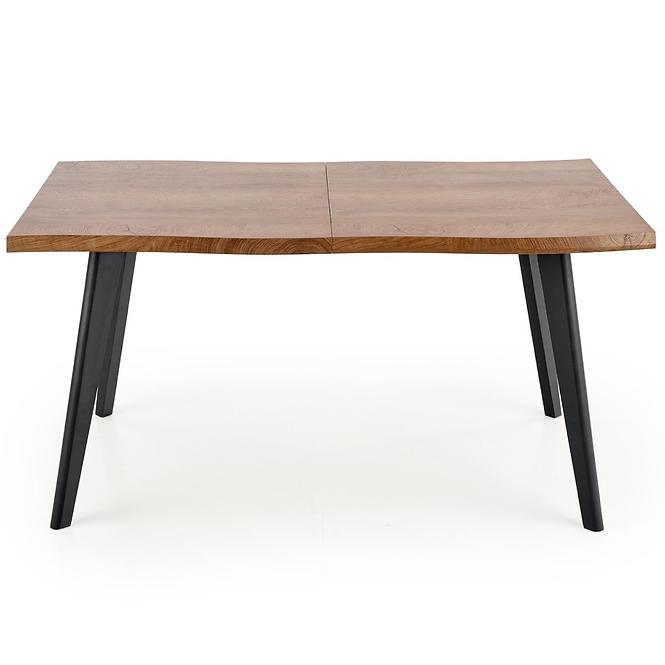 Kinyitható asztalok  Dickson 150/210x90cm Mdf/Faipari – Tölgy Természetes/Fekete