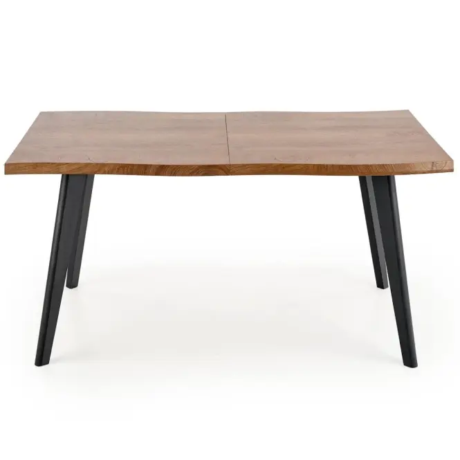 Kinyitható asztalok  Dickson 150/210x90cm Mdf/Faipari – Tölgy Természetes/Fekete,2