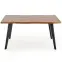 Kinyitható asztalok  Dickson 150/210x90cm Mdf/Faipari – Tölgy Természetes/Fekete,2
