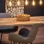 Kinyitható asztalok  Dickson 150/210x90cm Mdf/Faipari – Tölgy Természetes/Fekete,20
