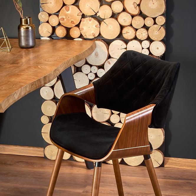 Kinyitható asztalok  Dickson 150/210x90cm Mdf/Faipari – Tölgy Természetes/Fekete