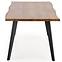 Kinyitható asztalok  Dickson 150/210x90cm Mdf/Faipari – Tölgy Természetes/Fekete,3