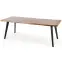 Kinyitható asztalok  Dickson 150/210x90cm Mdf/Faipari – Tölgy Természetes/Fekete,4