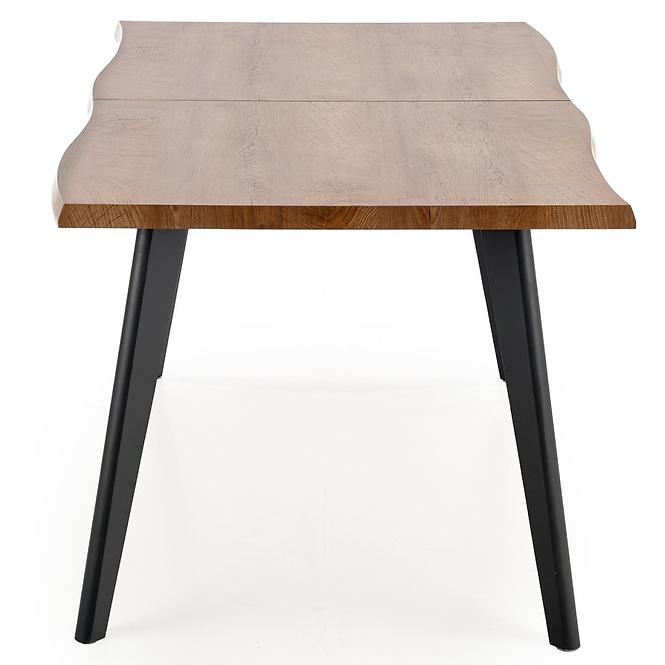 Kinyitható asztalok  Dickson 150/210x90cm Mdf/Faipari – Tölgy Természetes/Fekete