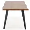 Kinyitható asztalok  Dickson 150/210x90cm Mdf/Faipari – Tölgy Természetes/Fekete,5