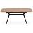 Kinyitható asztalok  Gustavo 140/180x80cm Mdf/Acél – Tölgy Aranysárga/Fekete