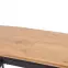 Kinyitható asztalok  Gustavo 140/180x80cm Mdf/Acél – Tölgy Aranysárga/Fekete,9