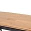 Kinyitható asztalok  Gustavo 140/180x80cm Mdf/Acél – Tölgy Aranysárga/Fekete,9