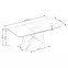 Kinyitható asztalok  Capital 160/20x90cm0 Mdf/Acél – Tölgy Aranysárga/Fekete,8