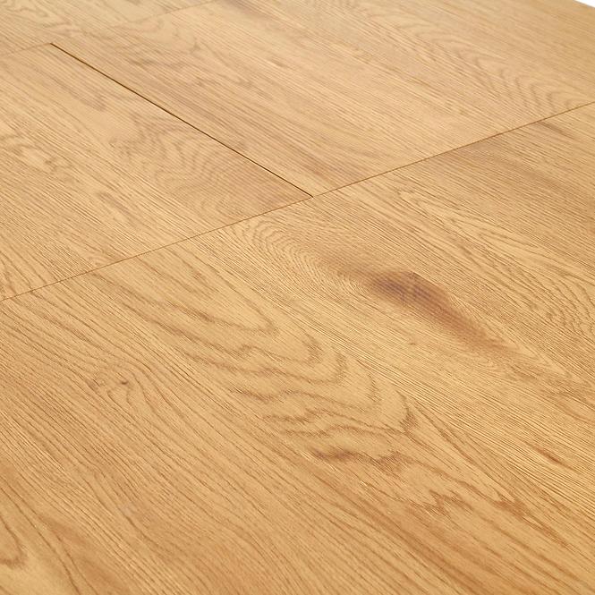 Kinyitható asztalok  Capital 160/20x90cm0 Mdf/Acél – Tölgy Aranysárga/Fekete
