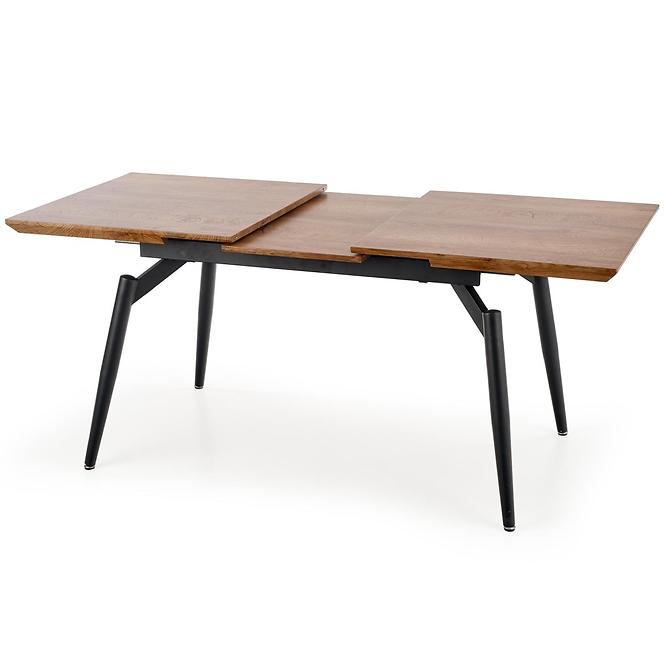 Kinyitható asztalok  Cambell 140/180x80cm Mdf/Acél – Tölgy Természetes/Fekete,6