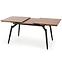 Kinyitható asztalok  Cambell 140/180x80cm Mdf/Acél – Tölgy Természetes/Fekete,6