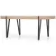 Asztal Yohann 170 Mdf/Acél – Tölgy San Remo/Fekete,2