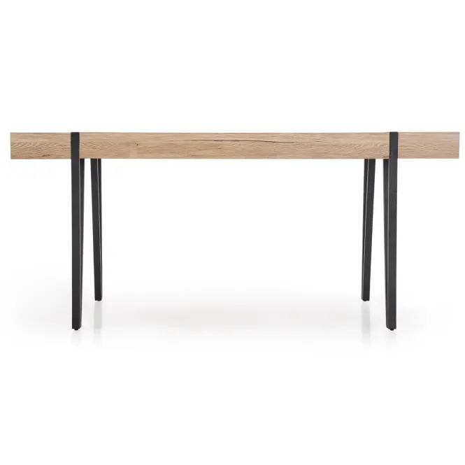 Asztal Yohann 170 Mdf/Acél – Tölgy San Remo/Fekete