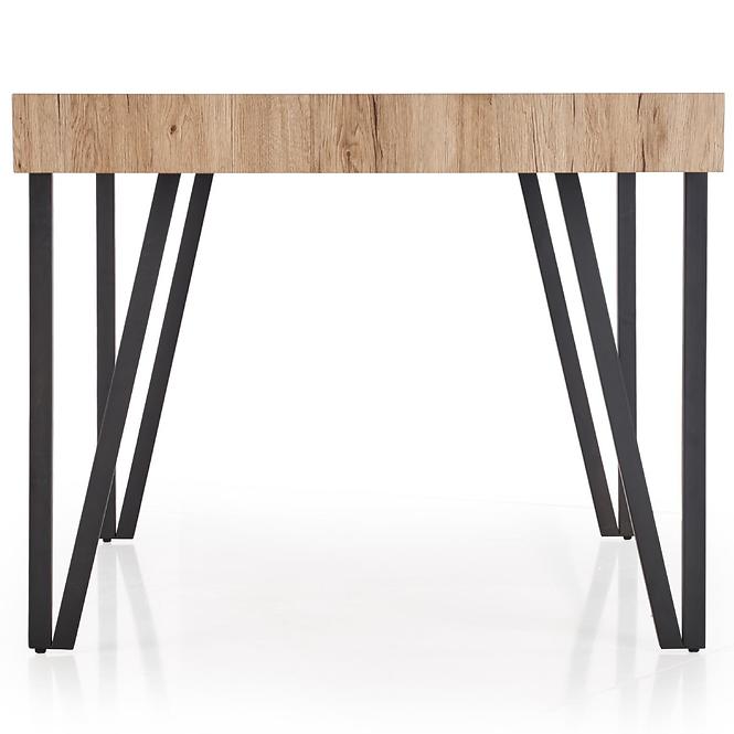 Asztal Yohann 170 Mdf/Acél – Tölgy San Remo/Fekete