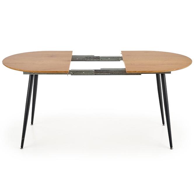Kinyitható asztalok  Colorado 120/160x80cm Mdf/Acél – Tölgy Aranysárga/Fekete,11