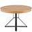 Asztal Mercy 120/160 Mdf/Acél – Tölgy Aranysárga/Fekete