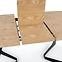 Asztal Veldon 160/200 Mdf/Acél – Tölgy Természetes/Fekete,9